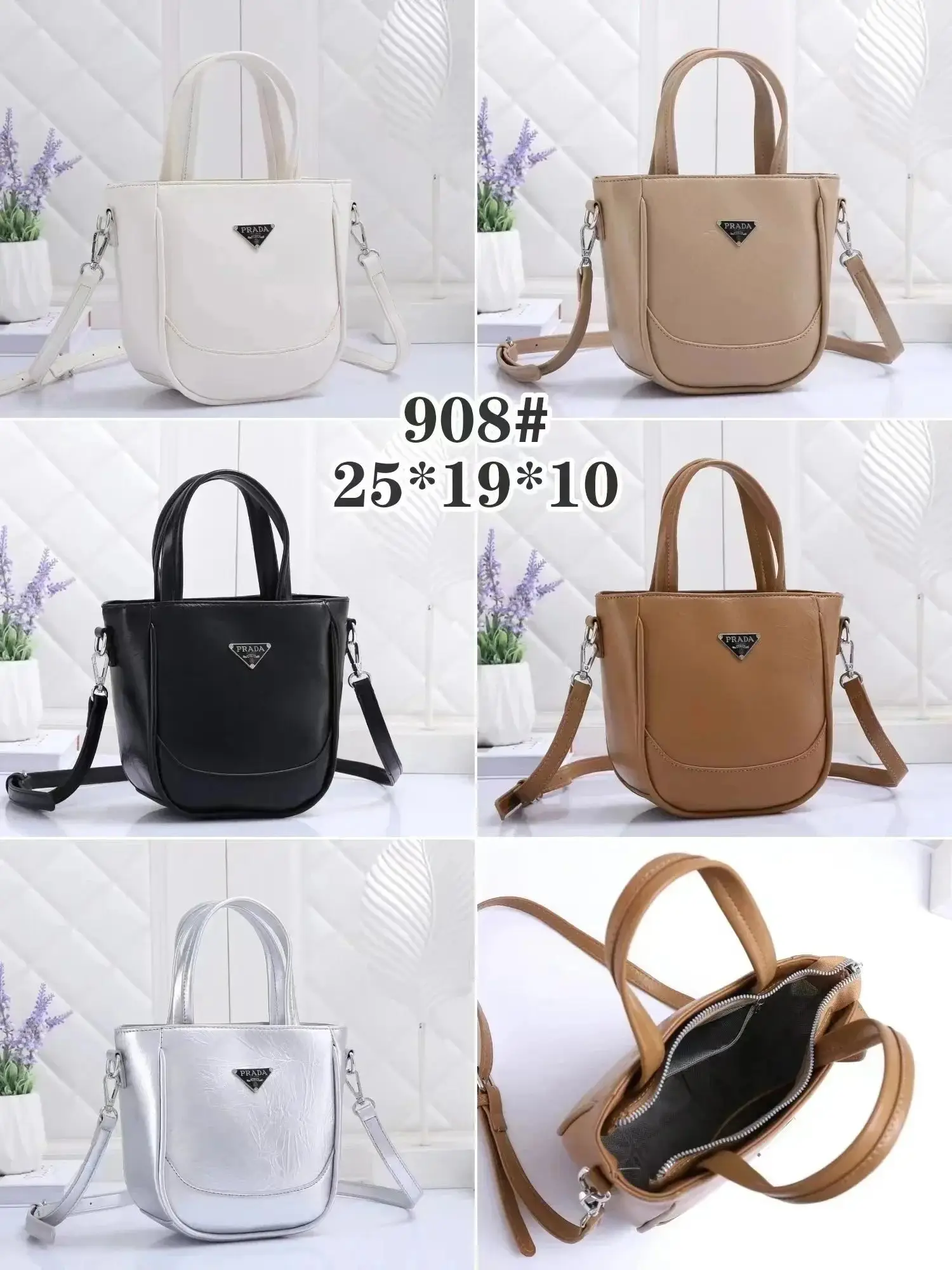 Prada 908# Bucket Bag