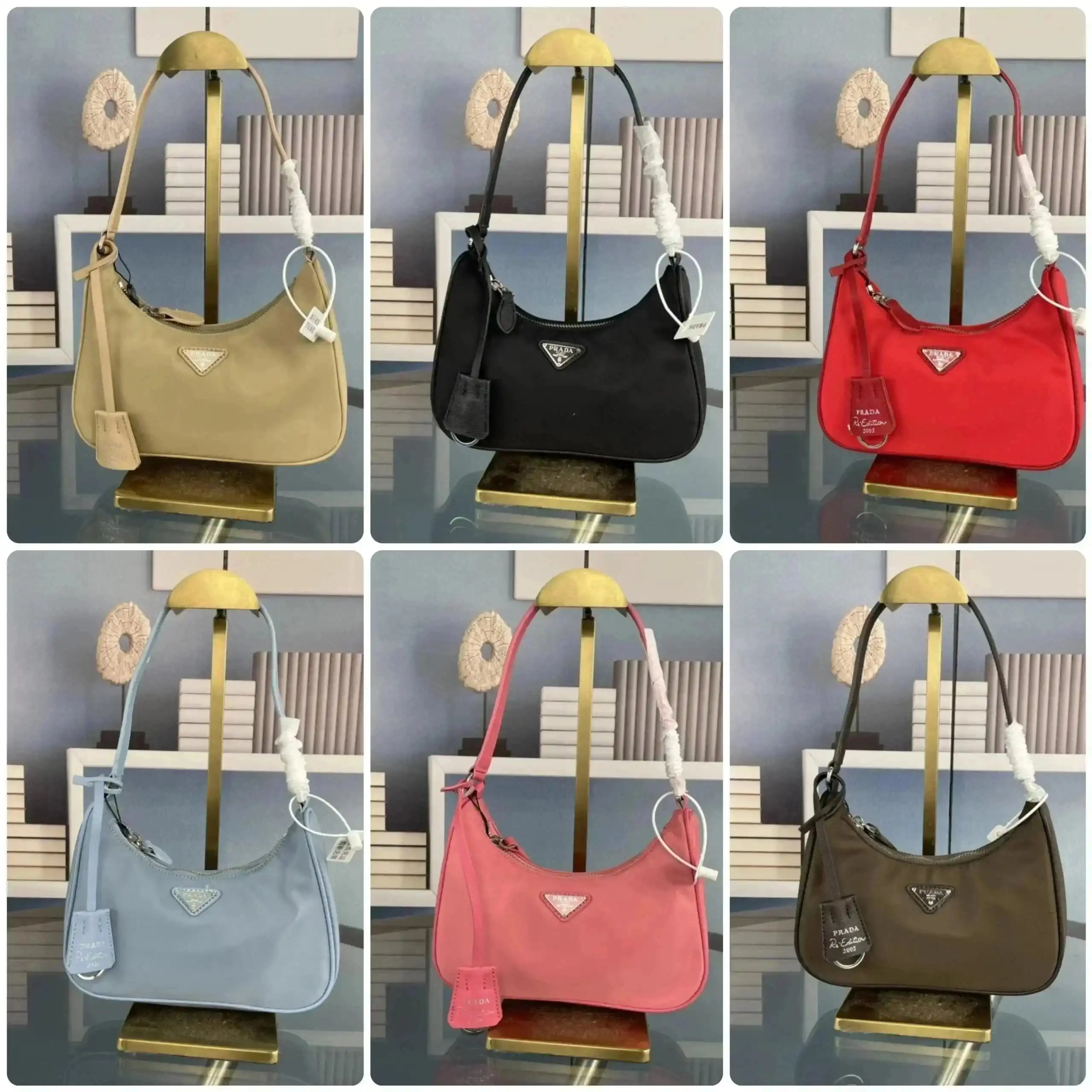 Prada Re-Edition 2005 Nylon Shoulder Bag 2