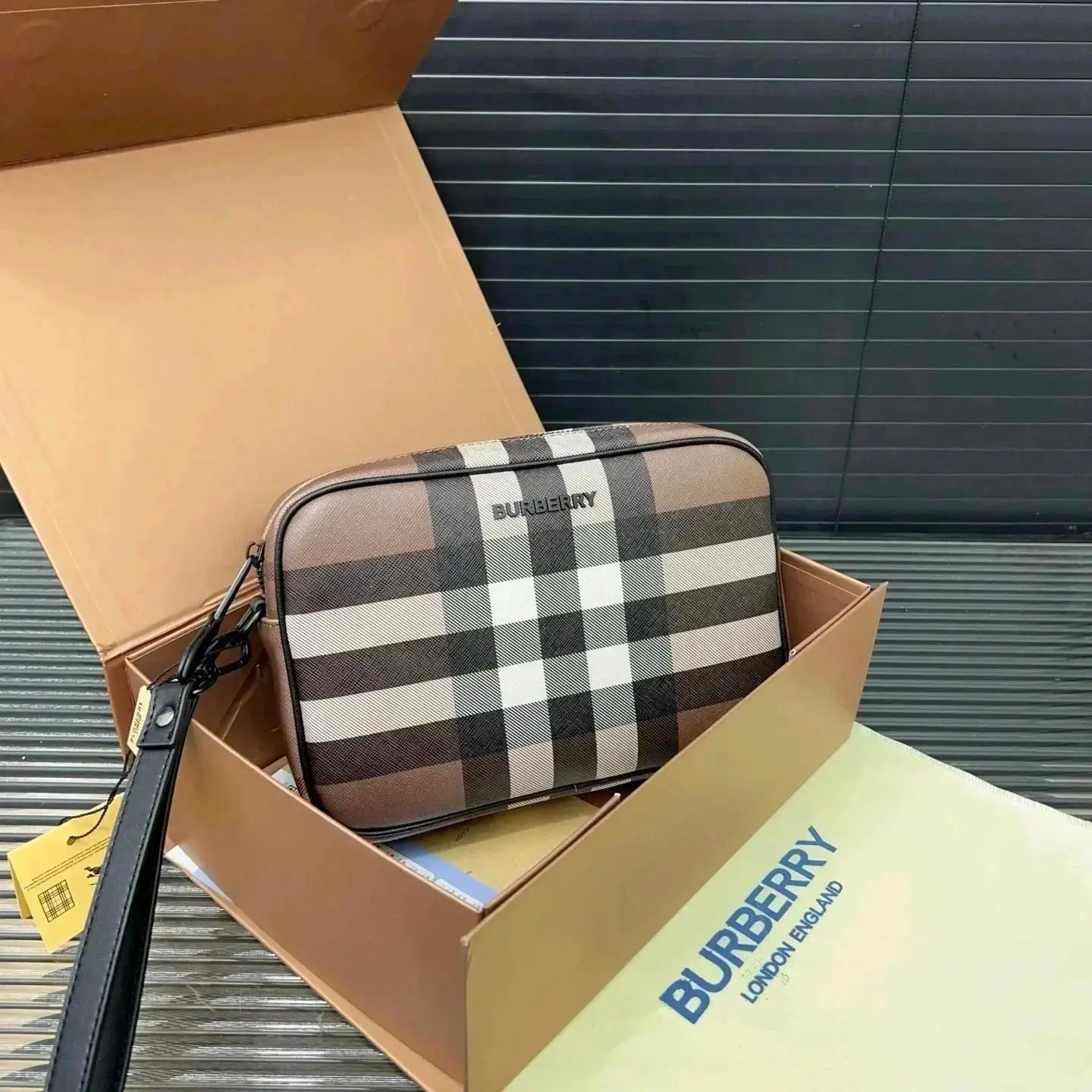 Burberry Vintage Check Backpack & Camera Bags 3