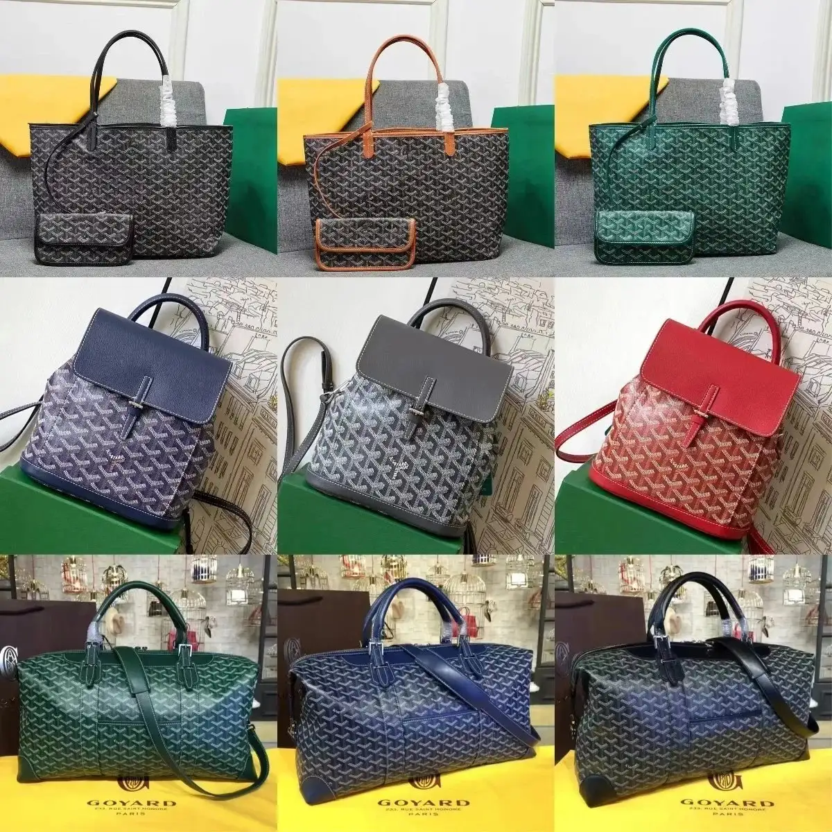 Goyard Saint Louis Tote Bag
